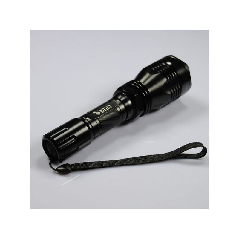 UniqueFire HS-802 Green Light Long Range LED Flashlight Waterproof Durable for Nighttime Exploration