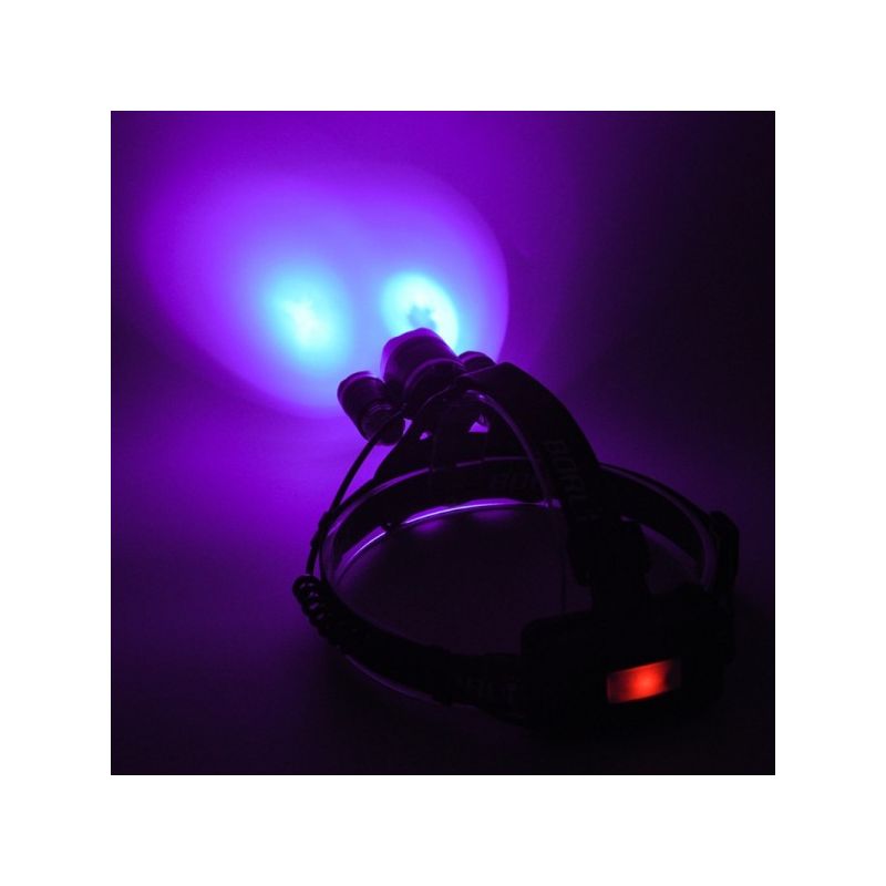 Boruit RJ-3000 LED Headlamp 1000 Lumens Brightness T6 White Light Waterproof for Outdoor Adventure Gear