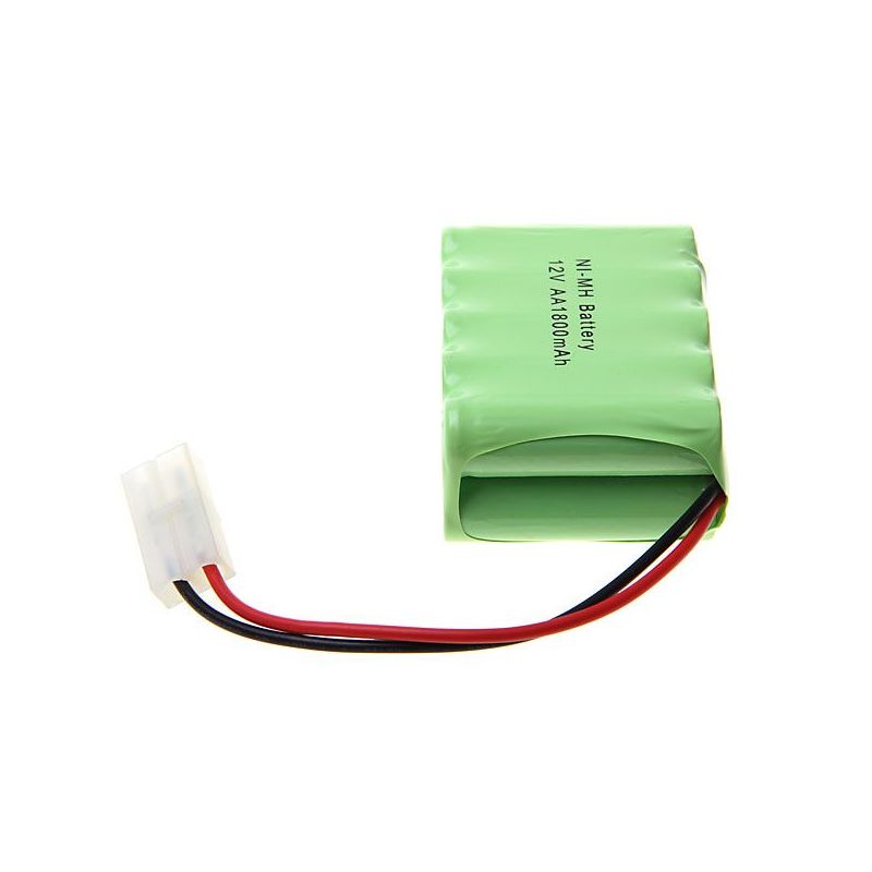 12V AA 1800mAh Ni-MH Rechargeable Battery Pack Eco-Friendly High Capacity Power for Toys and Household Devices