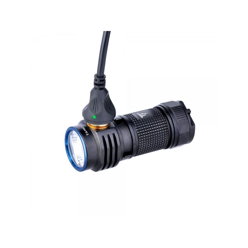 TrustFire MC1 Baton XP-L HI 1000 Lumens Rechargeable Mini EDC Flashlight with Magnetic Charging Ultra-Lightweight