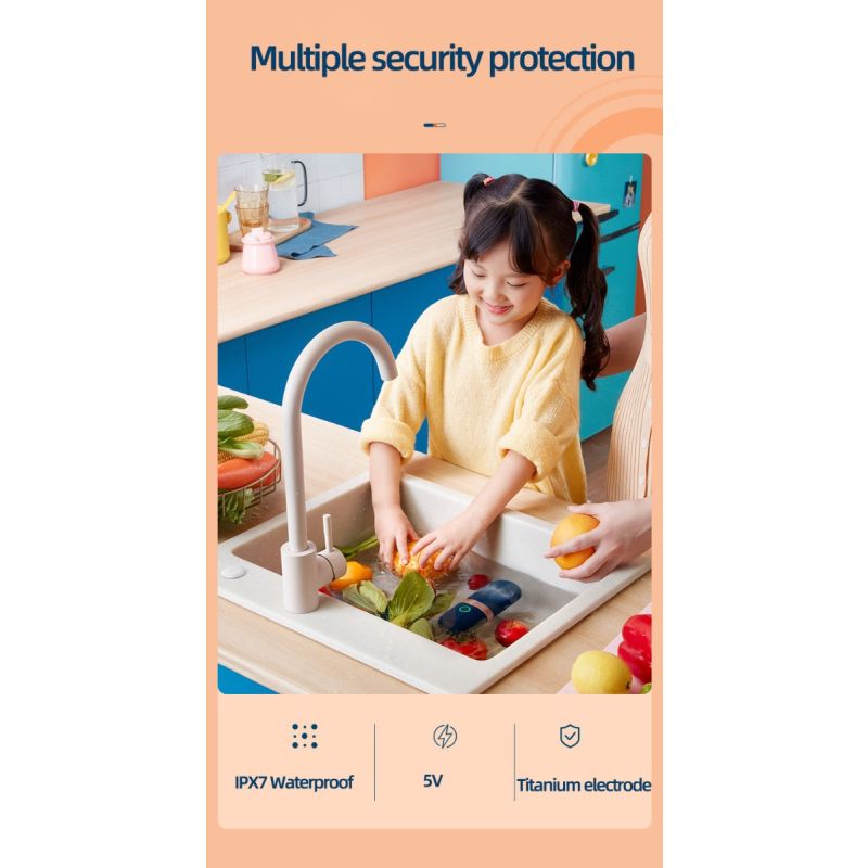 Donlim Disinfectant Vegetables Dishwasher Machine Food Safety Device for Health-Conscious Meal Preparation