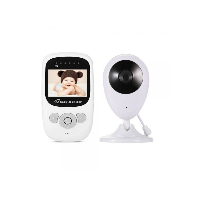 SP880 Wireless Baby Monitor 2.4 Inch LCD High-Definition Video Two-Way Audio Night Vision for Baby Care