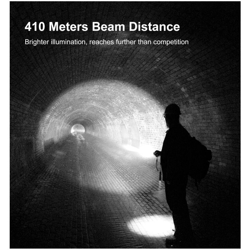 Klarus XT11GT PRO V2.0 USB-C Rechargeable Flashlight 3300 Lumens Tactical Light for Outdoor and Emergency Use