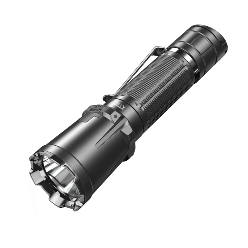 Klarus XT11GT PRO V2.0 USB-C Rechargeable Flashlight 3300 Lumens Tactical Light for Outdoor and Emergency Use