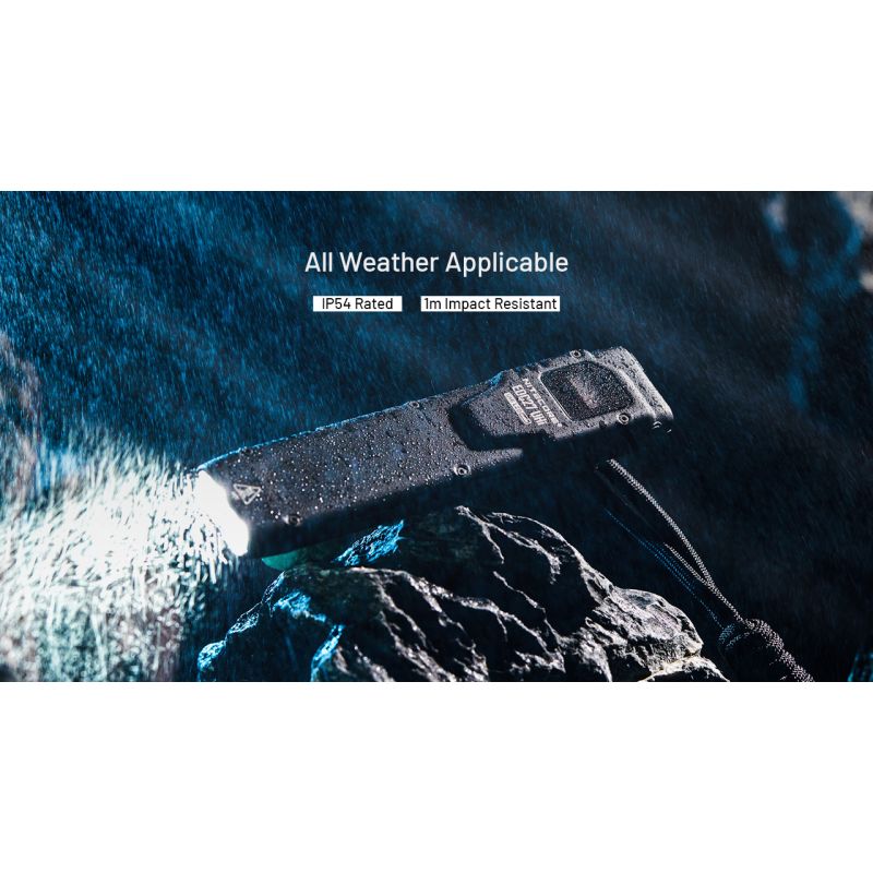 NITECORE EDC27 UHi 3100 Lumens Compact USB-C Rechargeable Flashlight for Camping Emergencies Outdoor Use