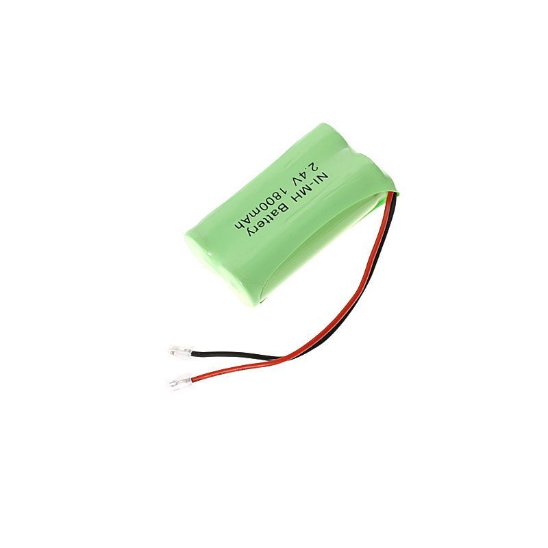 2.4V AA 1800mAh Ni-MH Rechargeable Battery Eco-Friendly High Capacity Battery for Toys and Remote Controls