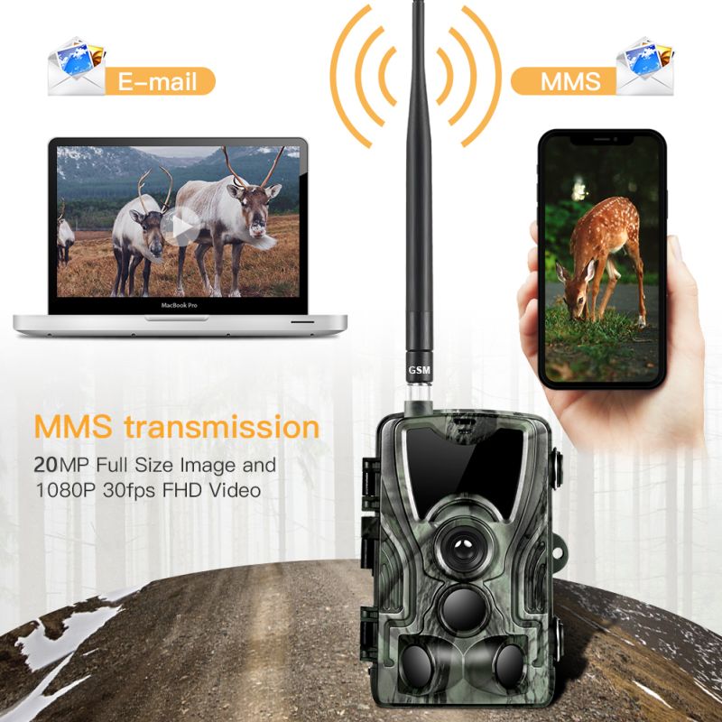 HC801M Trail Wildlife Camera 20MP 1080P Night Vision Perfect for Wildlife Photography and Animal Tracking