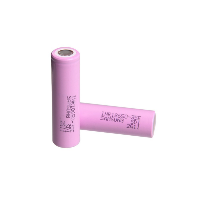 INR18650-35E Power 18650 Lithium Battery 3500mAh 25A High Power Rechargeable Battery(2 Pack)