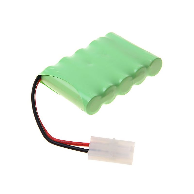Ni-MH AA 6V 1800mAh Big White Plug Battery Pack