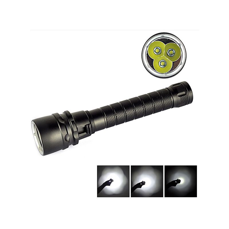 Illuminate Adventures SK68 Q5 LED Portable Mini ZOOM Flashlight 6000 Lumens Durable Waterproof Camping Light