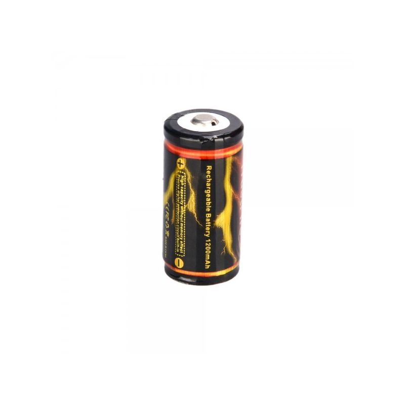 Trustfire 18350 3.7V Lithium Battery 1200mAh Rechargeable Long Lasting Power for Advanced Flashlights and Electronics