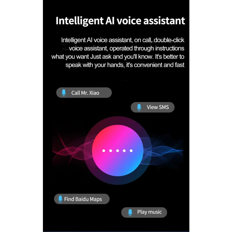 ET570 Blood Glucose Smart Watch ECG Heart Rate Blood Pressure Smartwatch