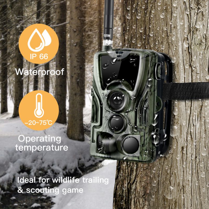 HC801M Trail Wildlife Camera 20MP 1080P Night Vision Perfect for Wildlife Photography and Animal Tracking