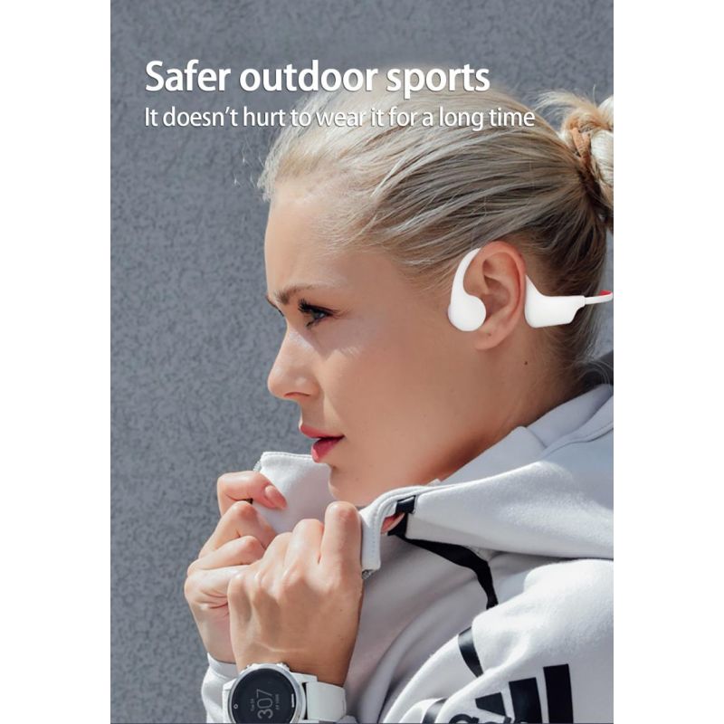 Bone Conduction Swimming Earphones 16GB IP68 Waterproof Wireless Music Player Sport Headphone Swim Accessory