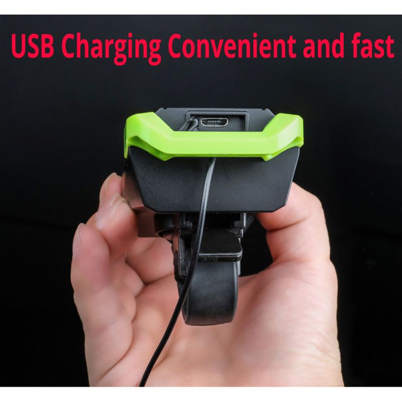 Bicycle Lights 2X T6 USB Rechargeable 2400 Lumens Six Modes for Cycling Safety and City Commuting