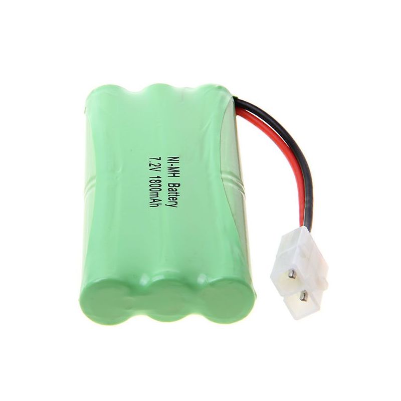 Eco-friendly 7.2V AA 1800mAh Ni-MH Rechargeable Battery for Toys Model Planes High Capacity Power Solution
