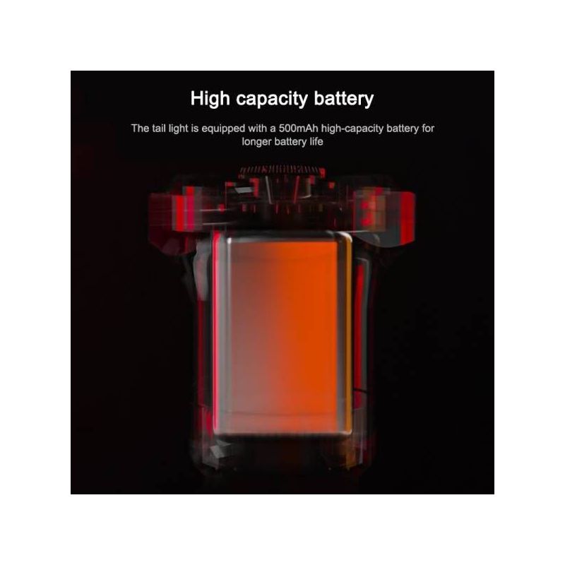 MEROCA MX2 Smart Sensor Brake Tail Light USB Charging High-Power LEDs Mountain Road Bike Cycling Safety