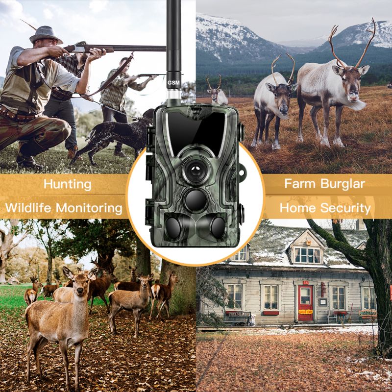 HC801M Trail Wildlife Camera 20MP 1080P Night Vision Perfect for Wildlife Photography and Animal Tracking