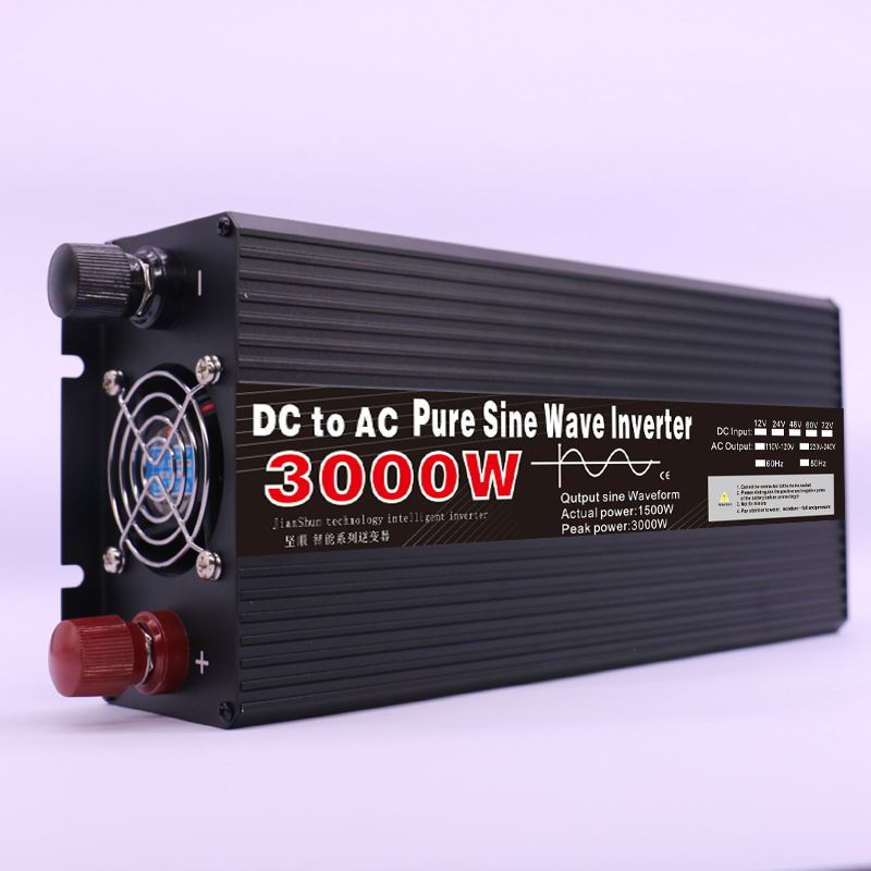 Pure Sine Wave Inverter 3000W to 8000W for RV DC 12V 24V to AC 110V 220V High-Quality Compact Energy System