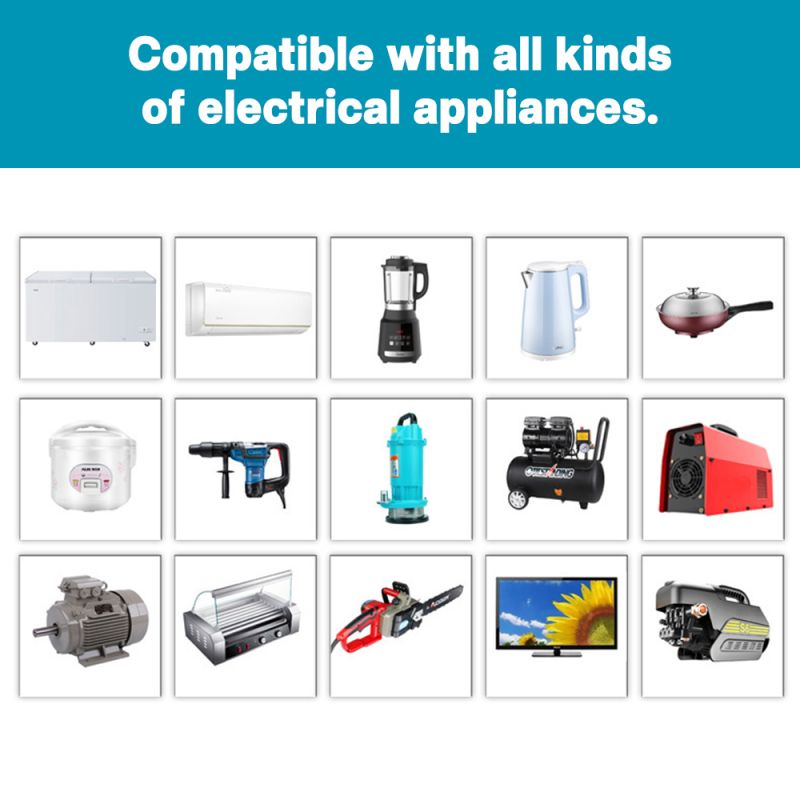 Pure Sine Wave Inverter 3000W to 8000W for RV DC 12V 24V to AC 110V 220V High-Quality Compact Energy System