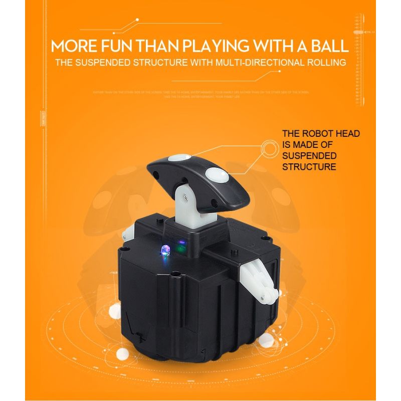 Star Wars BB-8 Remote Control Robot 20.5cm Intelligent RC Toy 360° Rotation Fun for Kids and Collectible