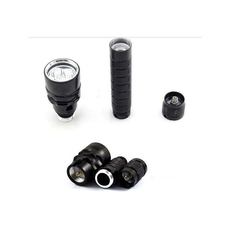 Illuminate Adventures SK68 Q5 LED Portable Mini ZOOM Flashlight 6000 Lumens Durable Waterproof Camping Light