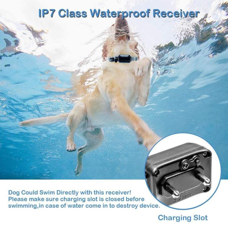 800m Electric Dog Training Collar with 3 Training Modes for Small to Large Dogs Rechargeable for Outdoor Use