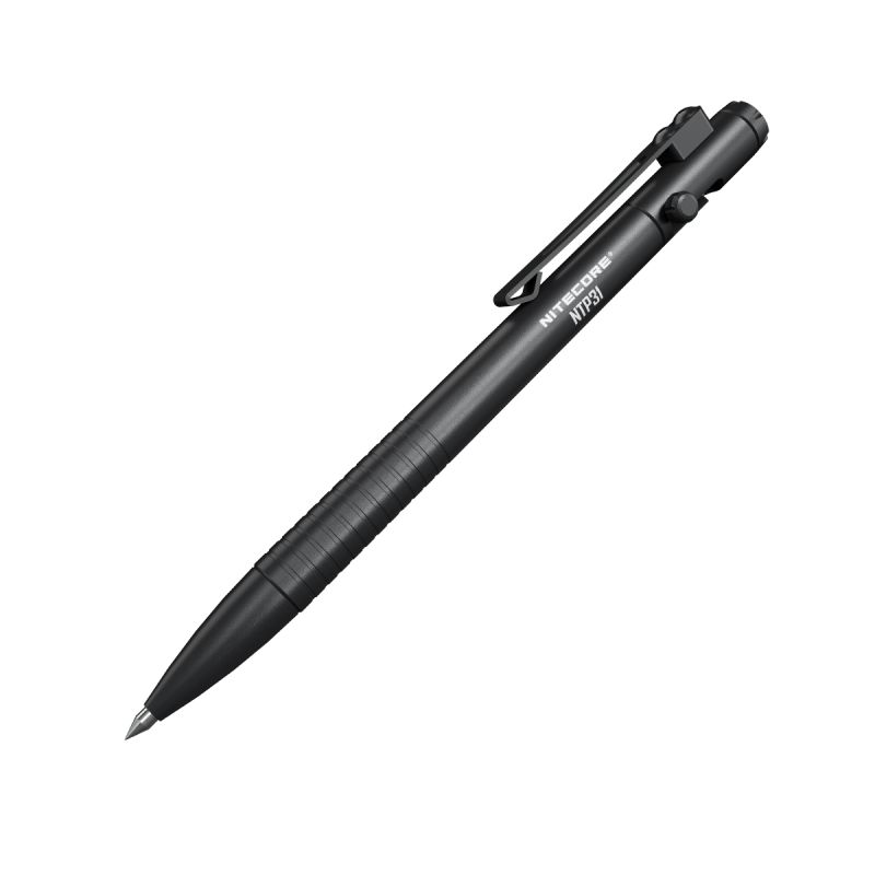 NITECORE NTP31 Ergonomic Bolt Action Tactical Pen Durable Aluminum Alloy Multifunctional Glass Breaker