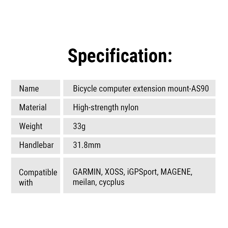 TOWILD AS90 Bicycle Handlebar Extended Bracket Bike Headlight Mount Bar Computer Holder Lantern Lamp Support Rack Fiber Stand