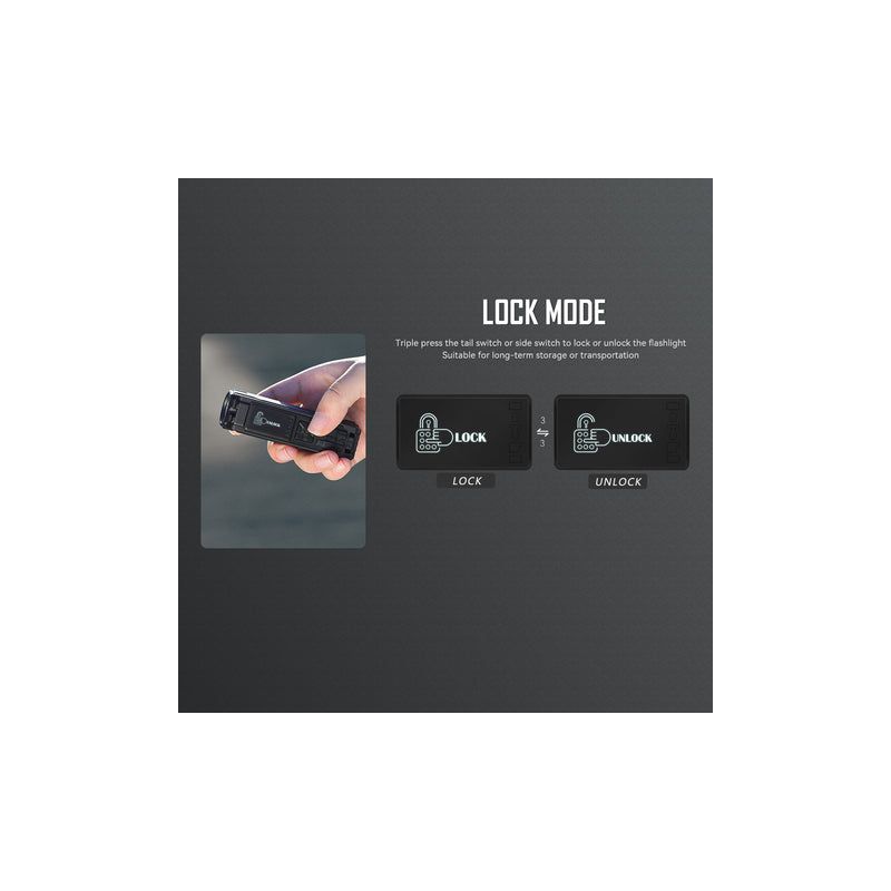 IMALENT BL50 3600 Lumens EDC Flashlight Compact Type-C Rechargeable with OLED Display for Outdoor Adventures