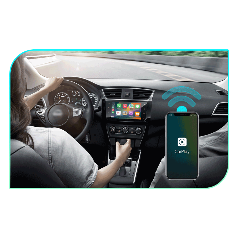 CarlinKit 2air 5.0 Wireless Adapter CarPlay Android Auto Seamless Integration Cross-Platform Compatibility