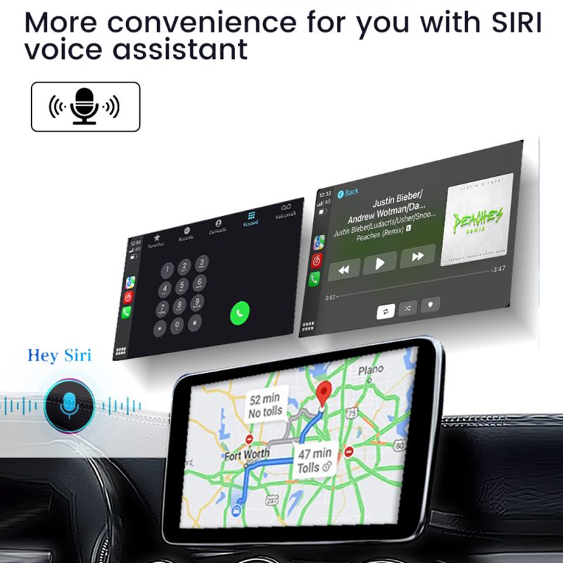 Carplay Box Wireless Android Auto Adapter with Netflix YouTube for Ultimate In-Car Entertainment Device