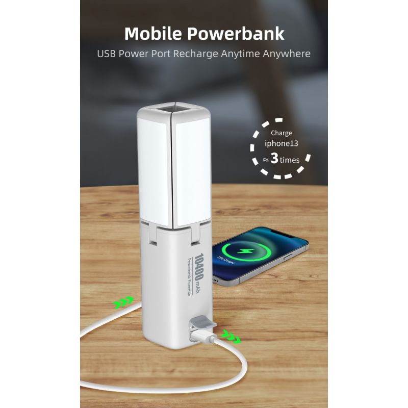 Klarus CL2 750 Lumen Freefolding Camping Light Portable Eye-caring Versatile Lamp with 7 Light Modes