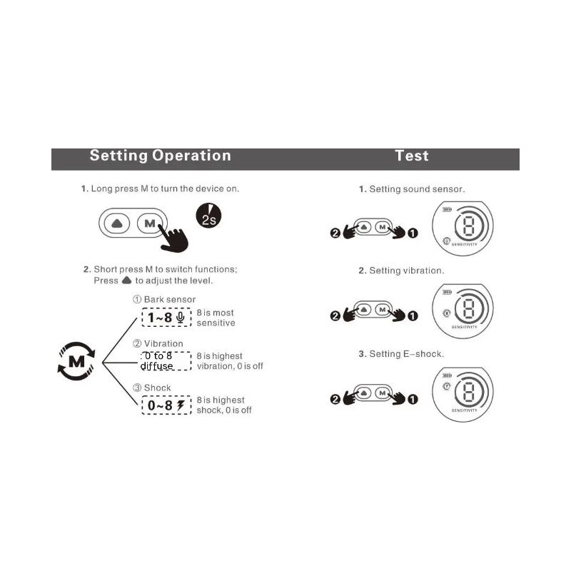 Smart Automatic Anti Barking Dog Collar Rechargeable Design with Intelligent Bark Recognition Humane Solution