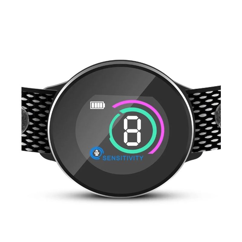 Smart Automatic Anti Barking Dog Collar Rechargeable Design with Intelligent Bark Recognition Humane Solution