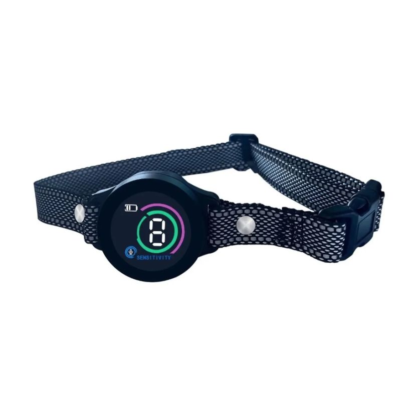 Smart Automatic Anti Barking Dog Collar Rechargeable Design with Intelligent Bark Recognition Humane Solution