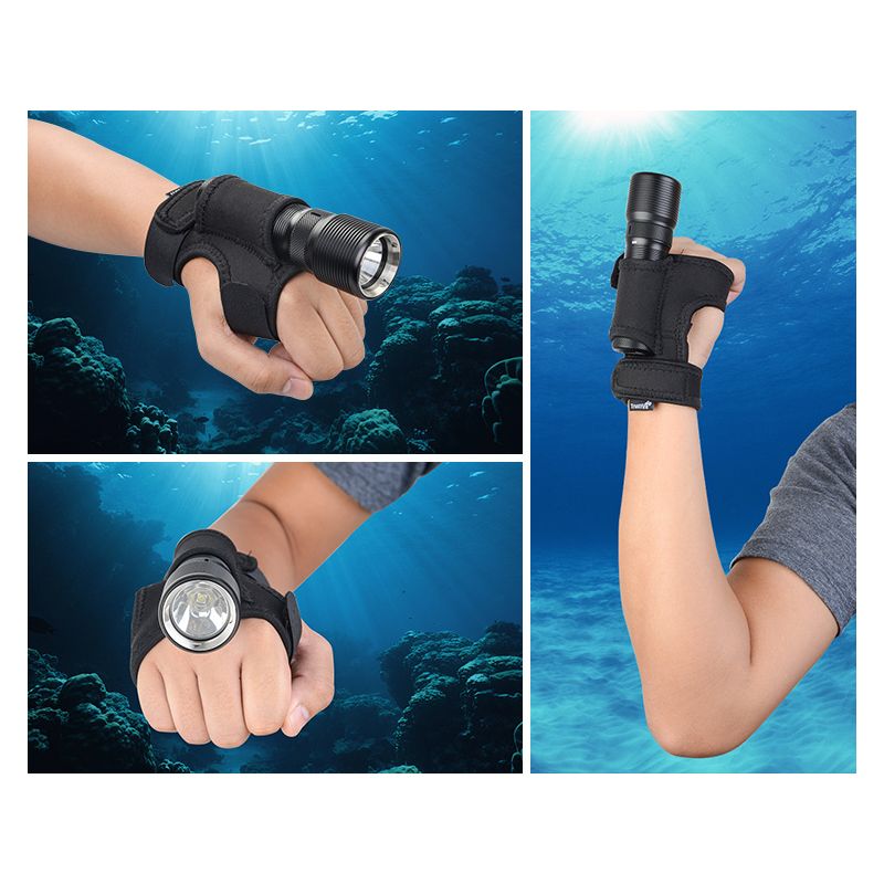 TrustFire TR-DF008 LED Diving Flashlight 700 Lumens 3-Mode Magnetic Switch Durable IPX8 Waterproof Flashlight