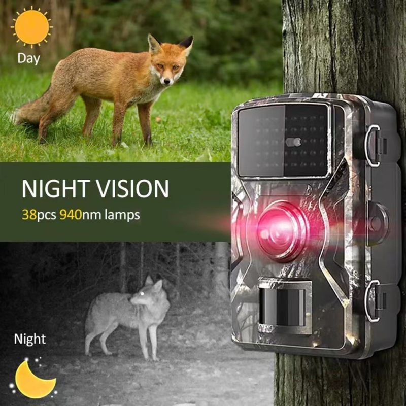 Hunting Trail Camera 940nm Infrared Night Vision Fast Trigger Speed for Wildlife Observation and Security