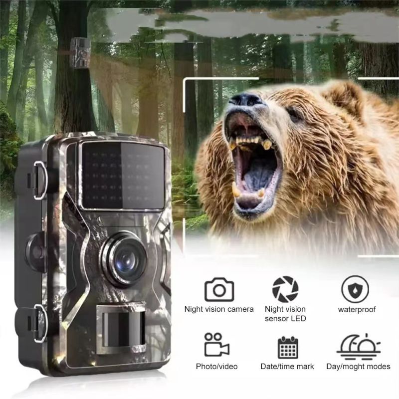 Hunting Trail Camera 940nm Infrared Night Vision Fast Trigger Speed for Wildlife Observation and Security