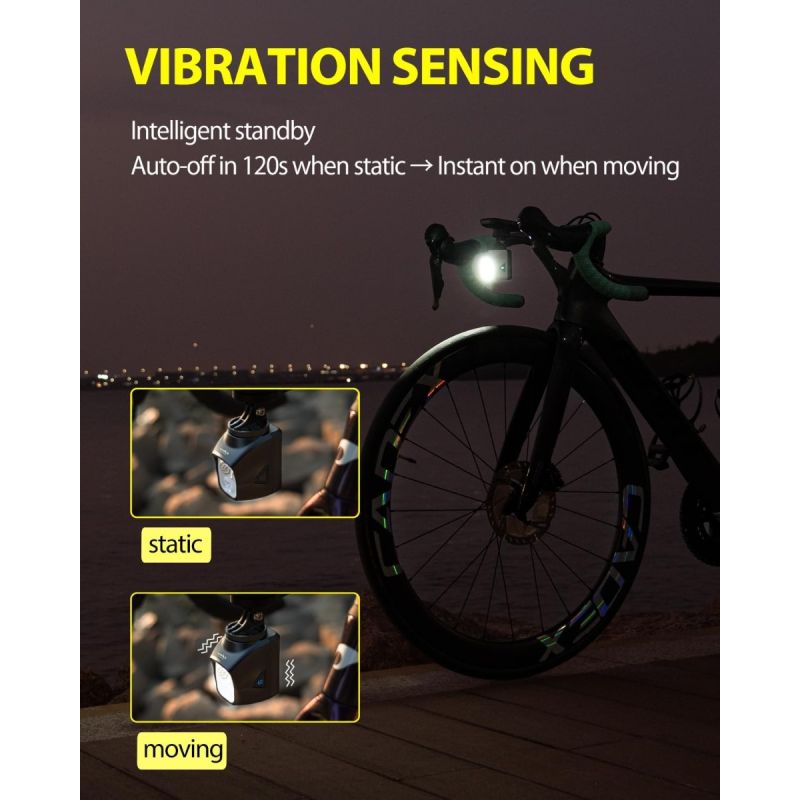 TOWILD DLite 1700 USB Rechargeable Bike Light 1900 Lumens Waterproof Headlight Cycling DL1700 Bicycle Lights 