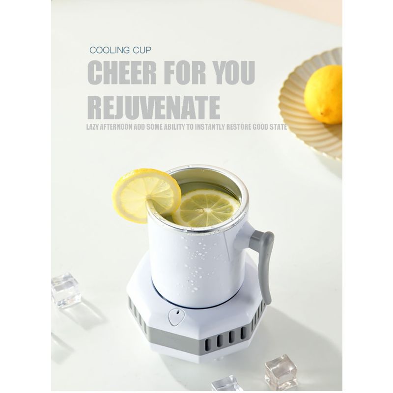 Portable Refrigerator Electric Drink Cooler Fast Cooling Kettle Summer Party Essentials for Ice-Cold Beverages