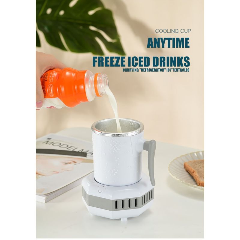 Portable Refrigerator Electric Drink Cooler Fast Cooling Kettle Summer Party Essentials for Ice-Cold Beverages