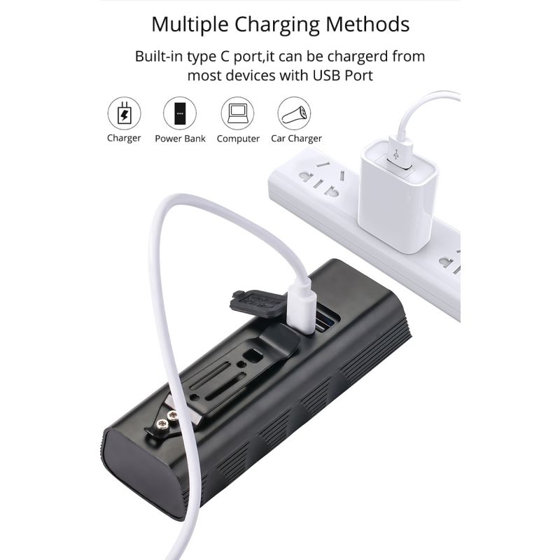 TK5 Bicycle Front Lights 5000 Lumens USB Rechargeable Waterproof Super Bright with Multiple Modes for Cycling