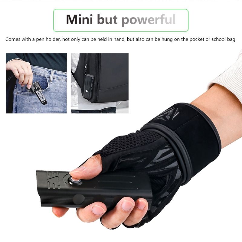 TK5 Bicycle Front Lights 5000 Lumens USB Rechargeable Waterproof Super Bright with Multiple Modes for Cycling