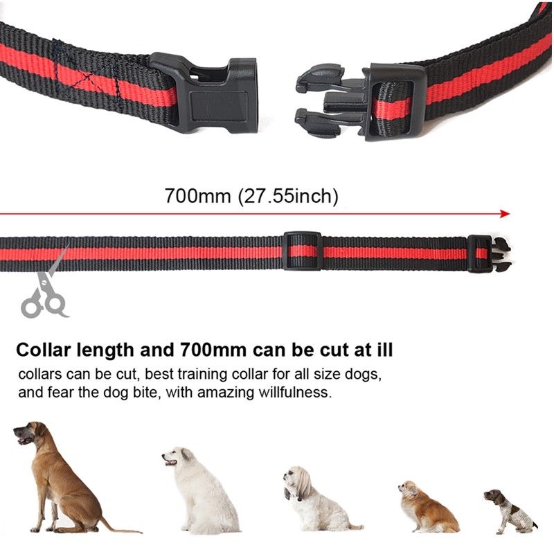 NEW Waterproof Rechargeable Dog Training Collar with Adjustable Shock Levels Effective Behavior Correction