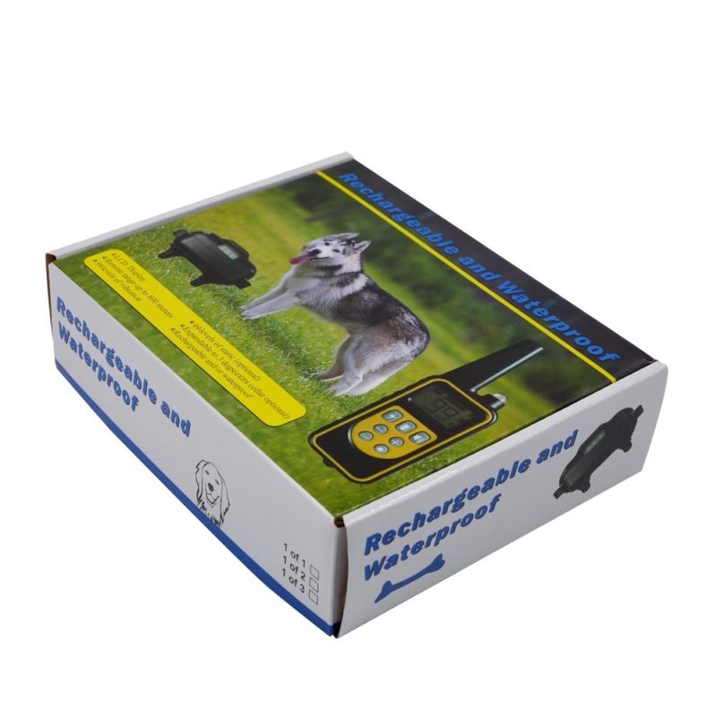 800yd Electric Remote Dog Training Collar Waterproof Rechargeable Adjustable Levels for All Size Dogs