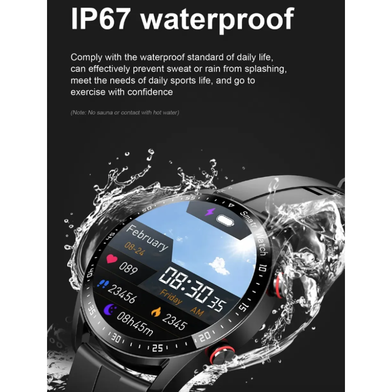 HW20 ECG+PPG Bluetooth Call Smart Watch