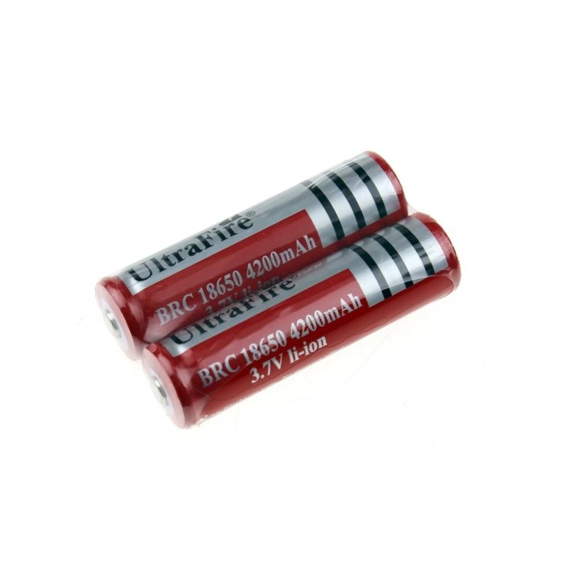 Ultrafire BRC 4200mAh 18650 Rechargeable Battery Eco-Friendly Versatile Battery for Outdoor Equipment