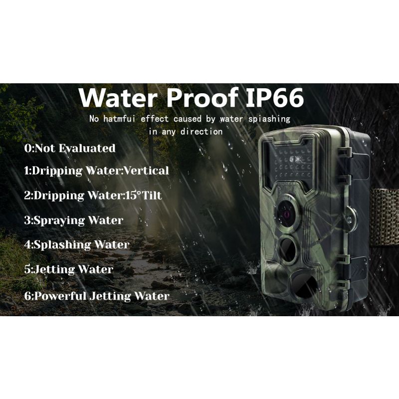 PR1000 Hunting Camera 36MP HD Wildlife Monitoring with Infrared Night Vision Advanced Outdoor Photography