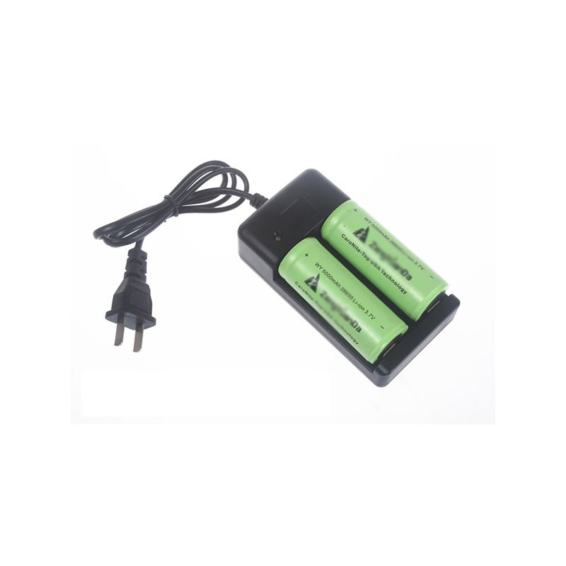 UltraFire Double 18650 26650 Charger Rechargeable Battery Charger Safe Travel AC 100-240V Universal Compatibility